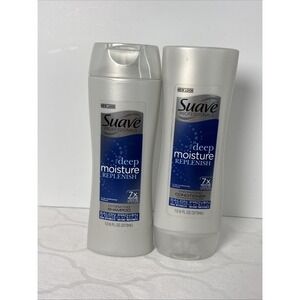 Suave Professionals DEEP MOISTURE Hydrating SHAMPOO & CONDITIONER  12.6 fl oz Ea